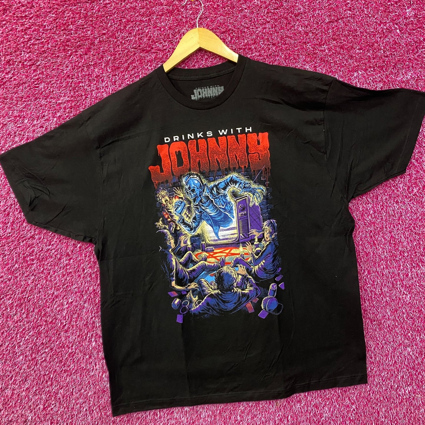 Drinks With Johnny The Summoning T-Shirt 2XL