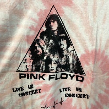 Pink Floyd Live In Concert Tie Dye T-Shirt XL