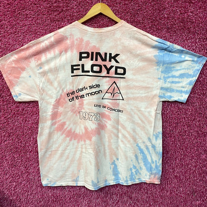 Pink Floyd Live In Concert Tie Dye T-Shirt XL