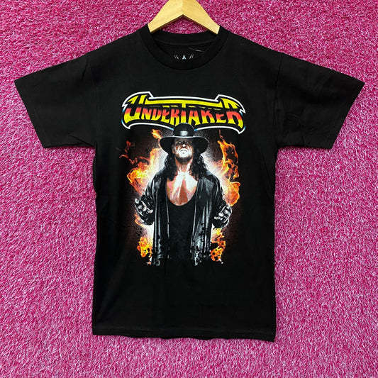 WWE Undertaker Flames Lord Of Darkness Graphic Design T-Shirt Small