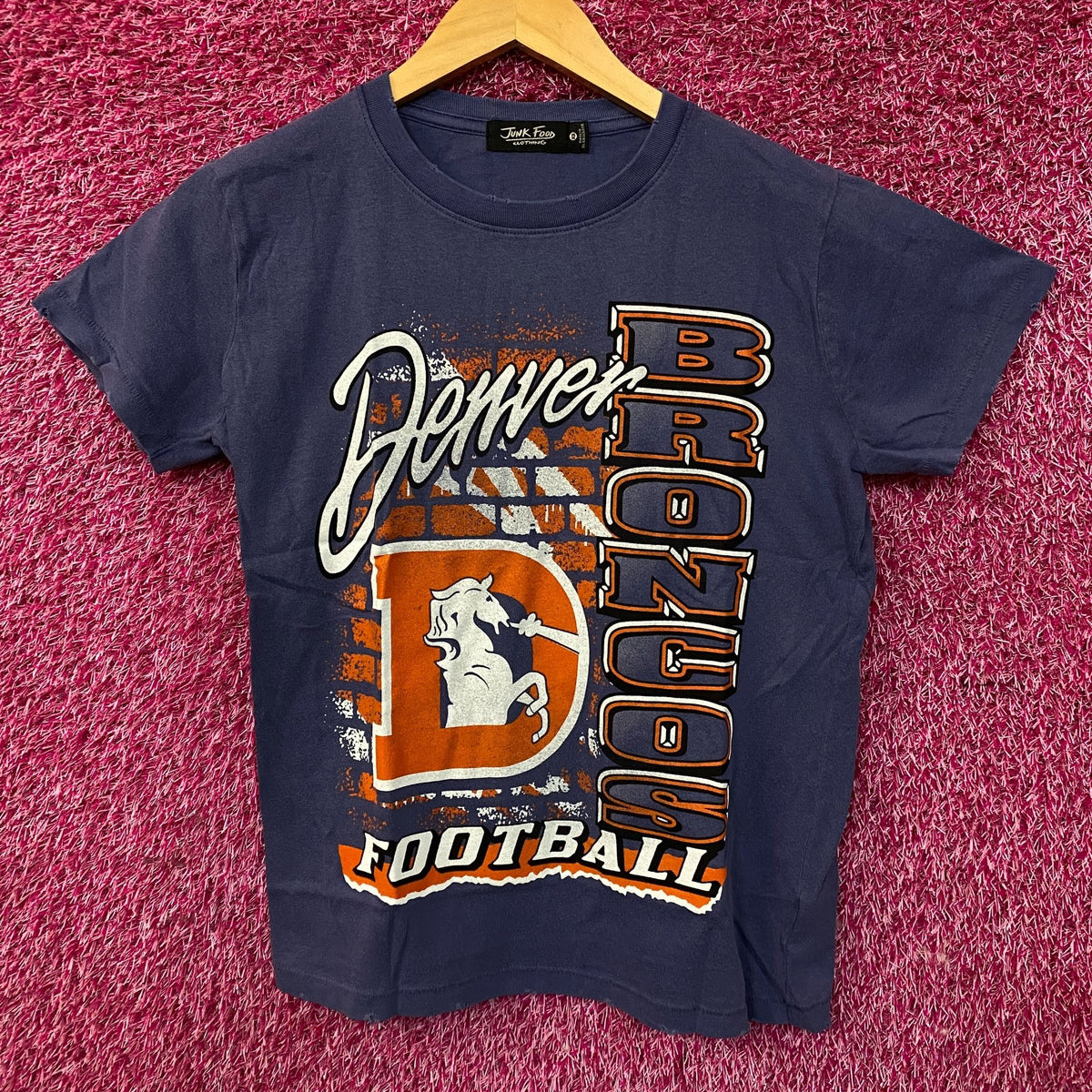 Junk Food Clothing Denver Broncos Brick Wall Tshirt size XS