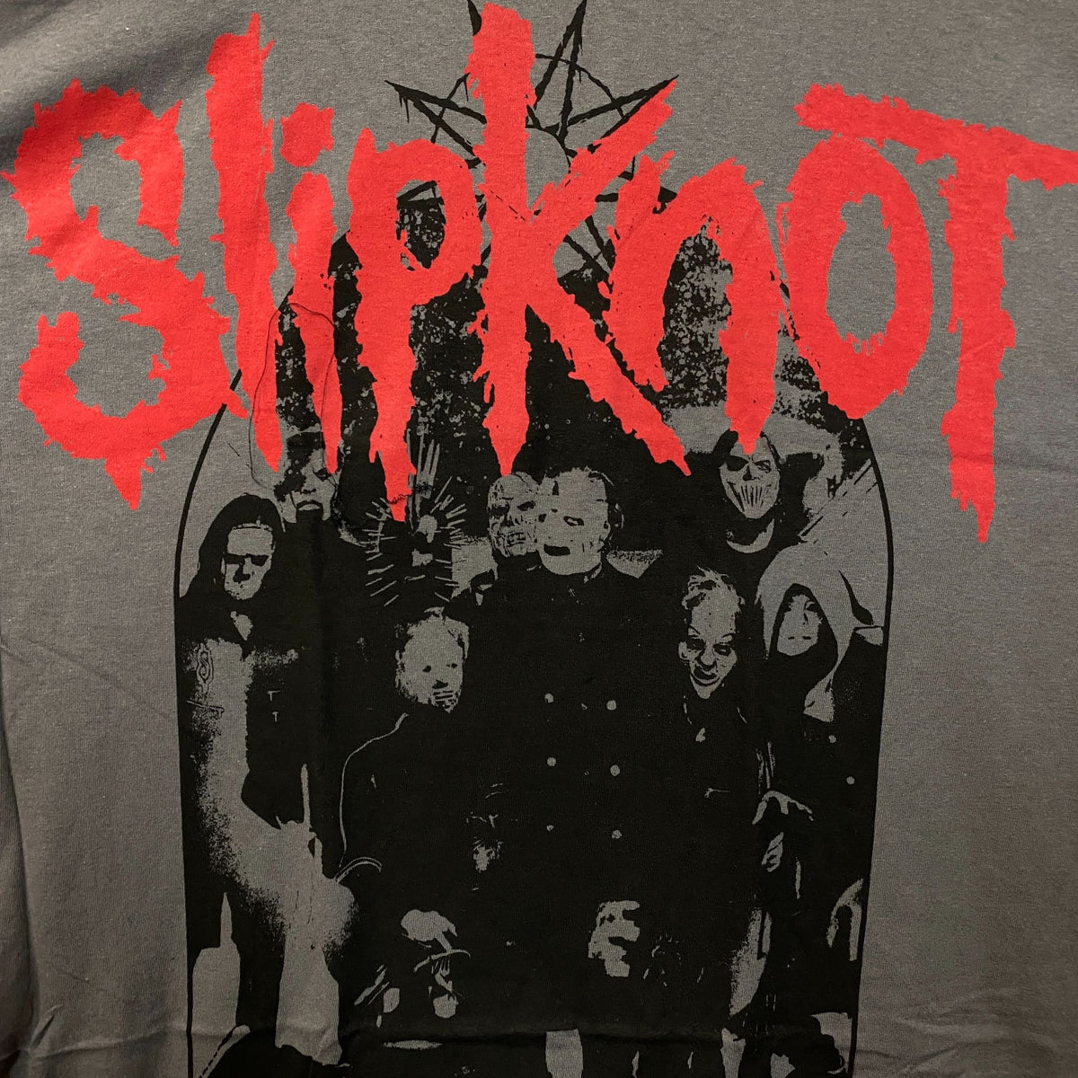 Slipknot Group Portrait Graphic Metal Band T-Shirt 2XL