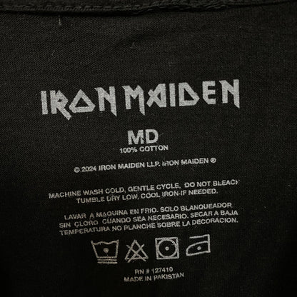 Iron Maiden The Future Past Tour '23 Circle Art T-Shirt Medium