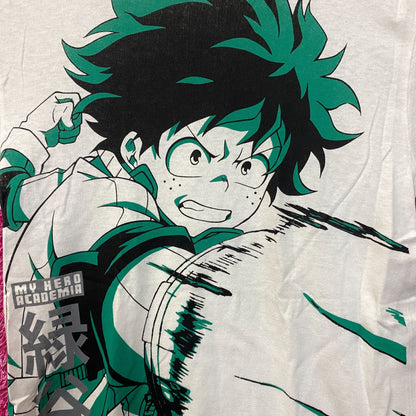 My Hero Academia Izuku Midoriya Deku Smash Anime T-Shirt Small