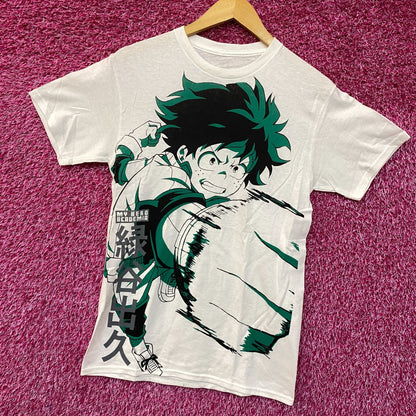 My Hero Academia Izuku Midoriya Deku Smash Anime T-Shirt Small