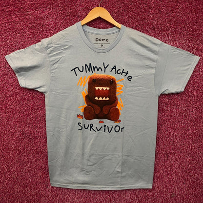 Domo Tummy Ache Survivor Graphic T-Shirt Large