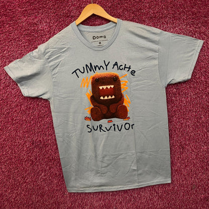 Domo Tummy Ache Survivor Graphic T-Shirt Large