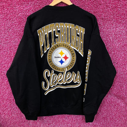 Junk Food Clothing Pittsburgh Steelers Glitter Large