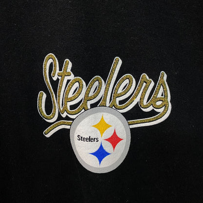 Junk Food Clothing Pittsburgh Steelers Glitter Large