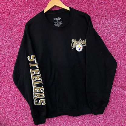 Junk Food Clothing Pittsburgh Steelers Glitter Large