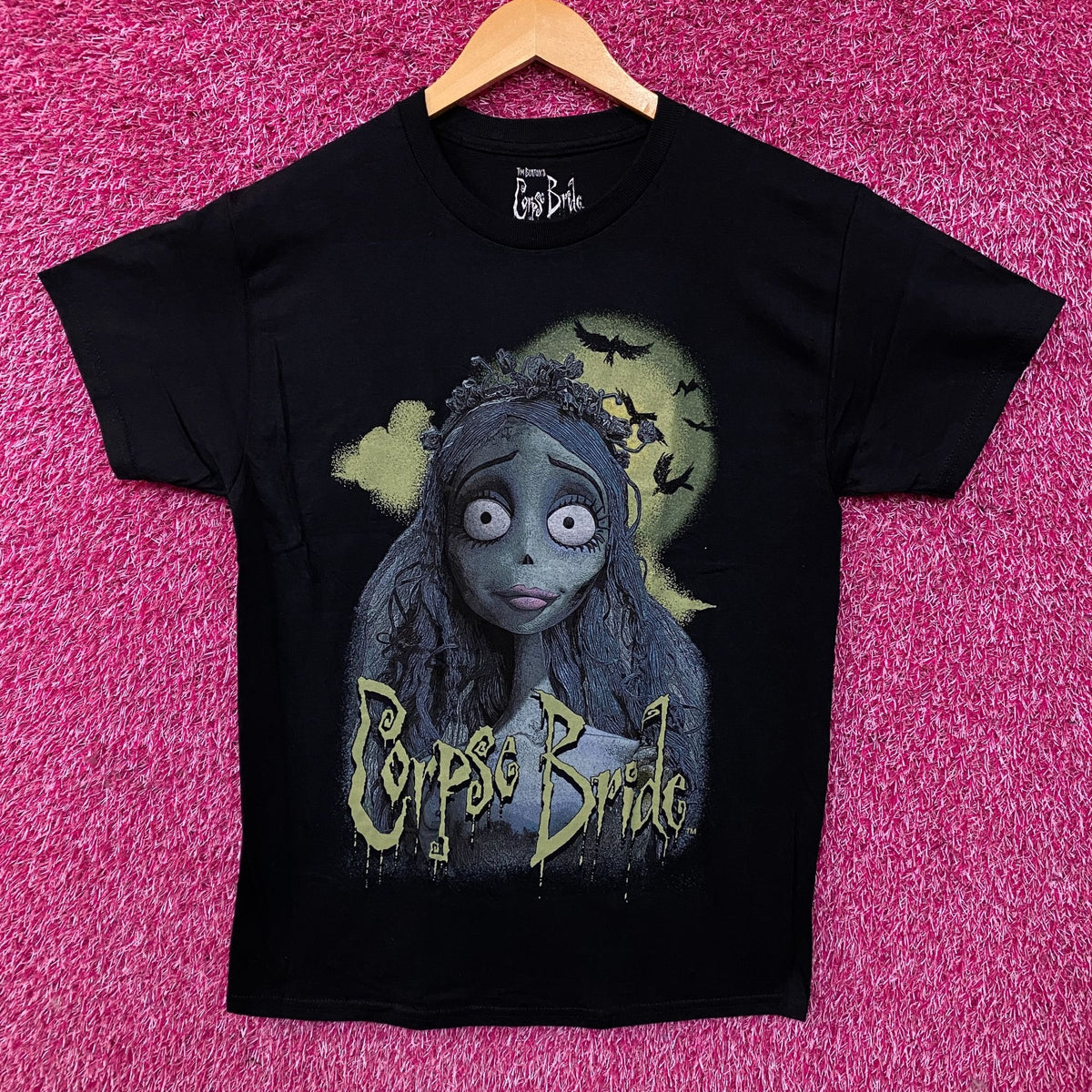 Tim Burton Corpse Bride Emily Graphic Tee Large