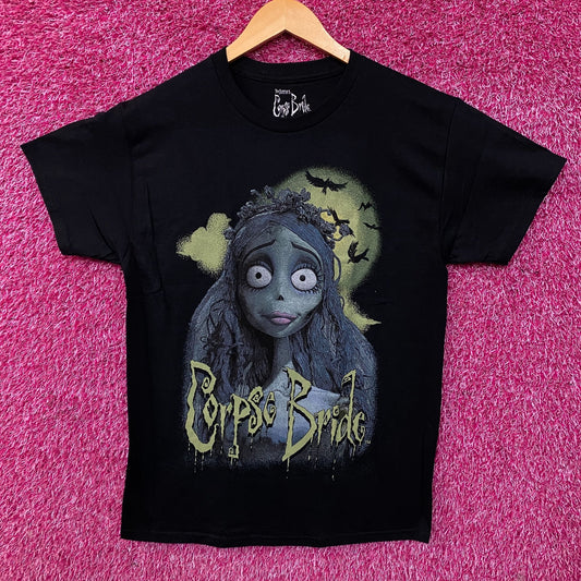 Tim Burton Corpse Bride Emily Graphic Tee Large