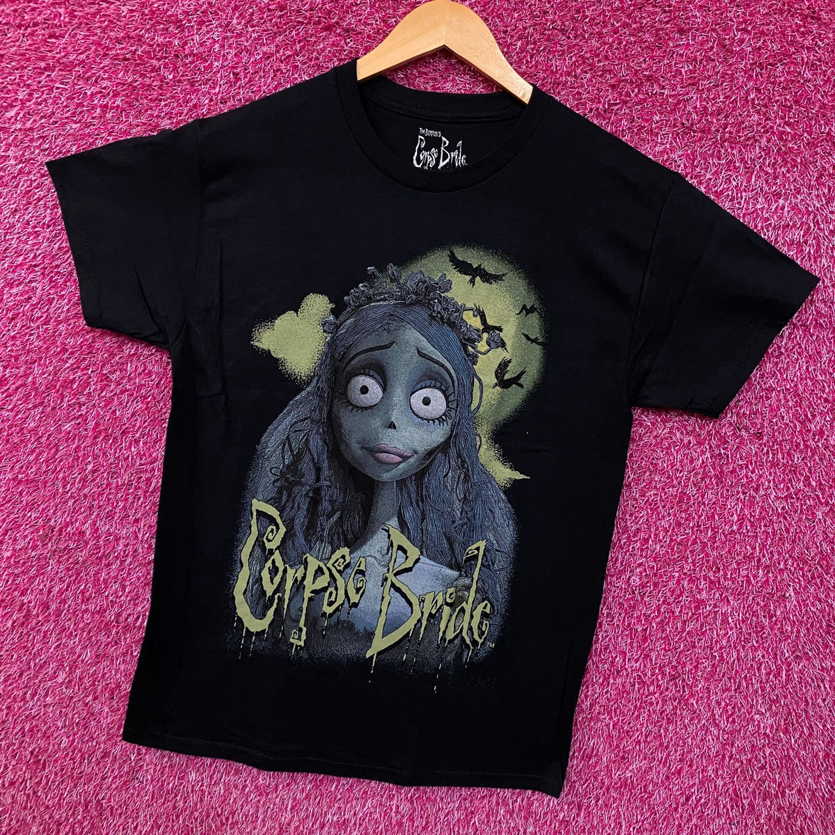 Tim Burton Corpse Bride Emily Graphic Tee Large