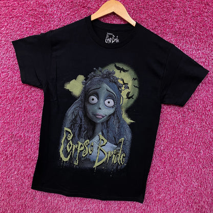 Tim Burton Corpse Bride Emily Graphic Tee Large