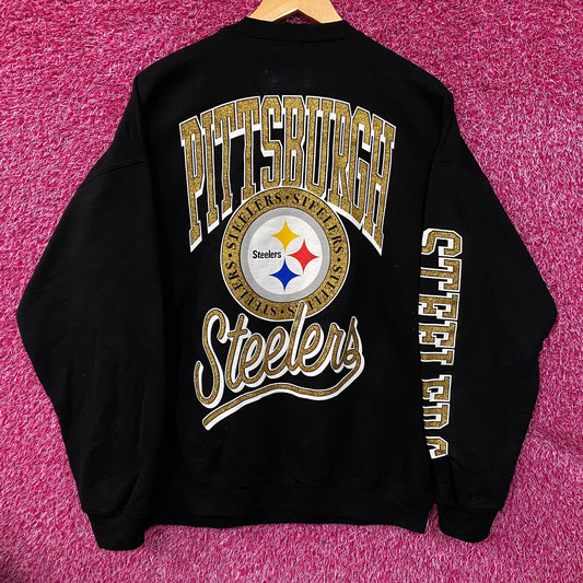Junk Food Clothing Pittsburgh Steelers Glitter size Medium