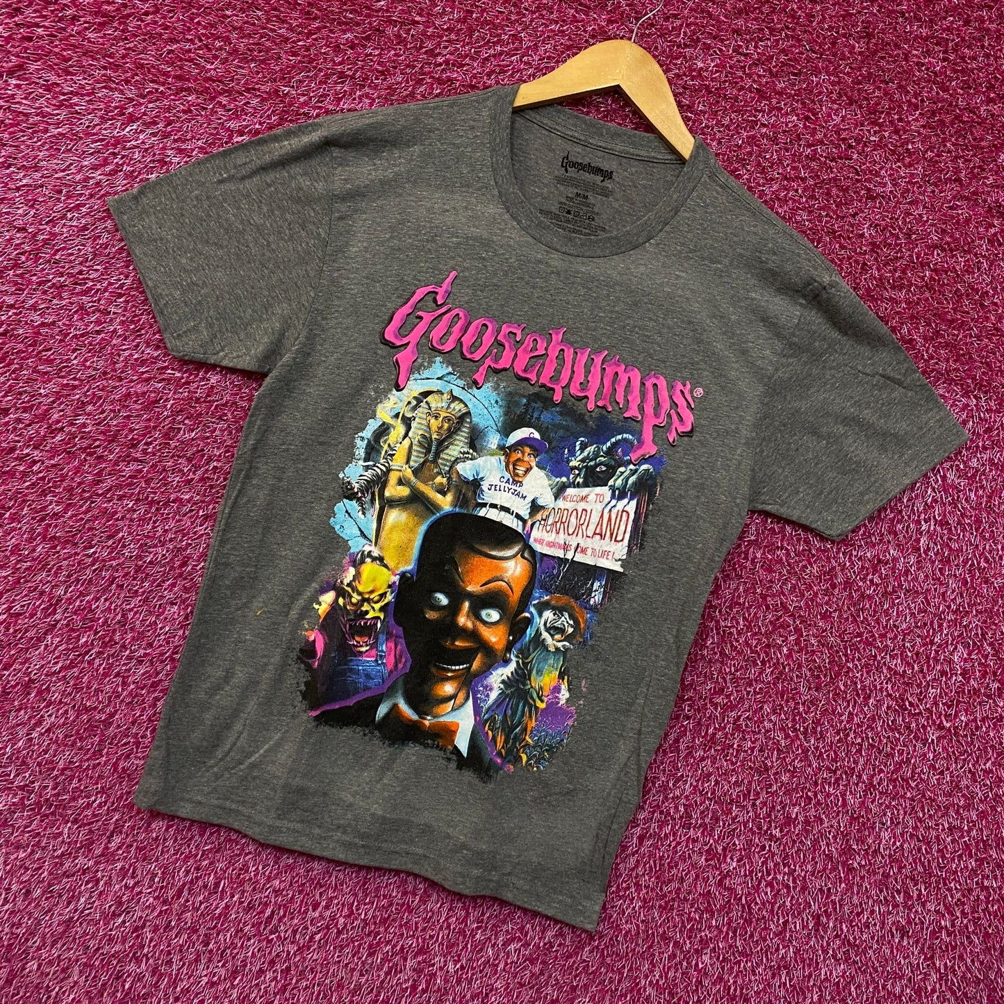 Goosebumps gray Tshirt size medium