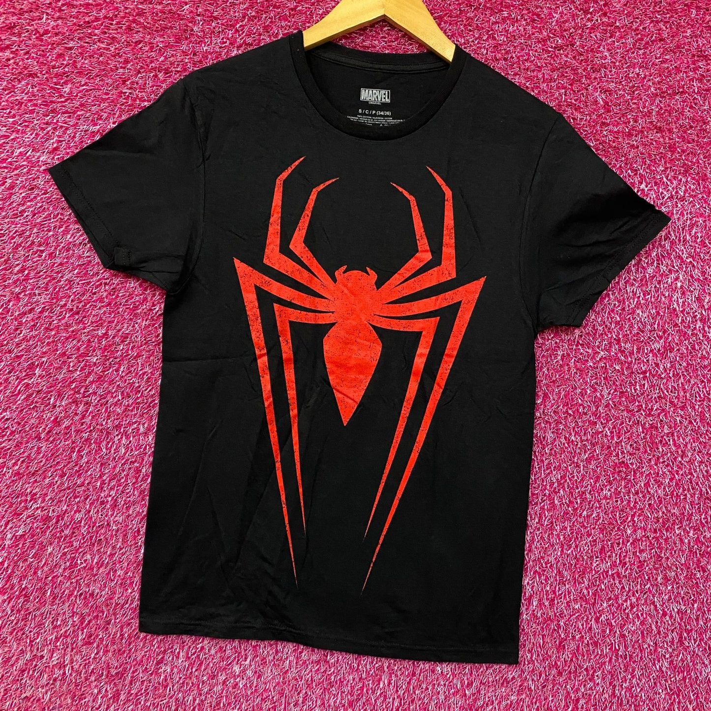 Marvel Spider-Man Miles Morales Costume Marvel Comics T-Shirt Small