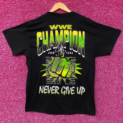 WWE John Cena The Champ is Here Graphic T-Shirt Large