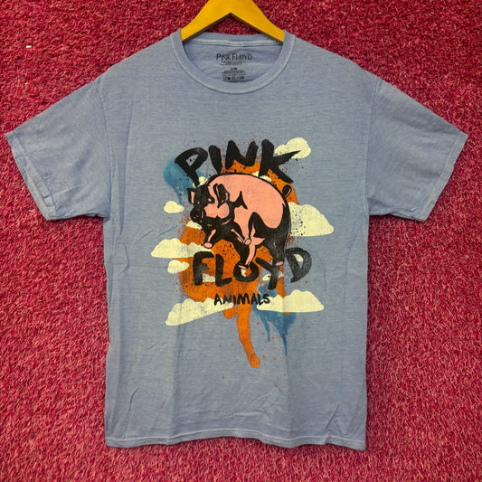 Pink Floyd Animals Album Cover Art Psychedelic Rock Tee S/M