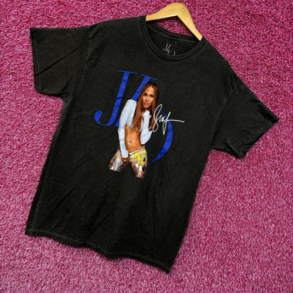 Jennifer Lopez JLO Signature Poster Dance Pop Tee M/L