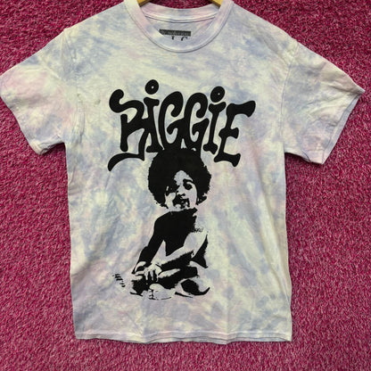 Notorious B.I.G Ready To Die Album Cover tiedye rap tee size medium