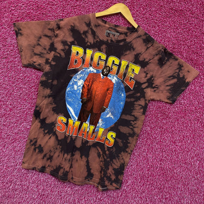 Biggie Smalls World The King of New York Rap Tie Dye L