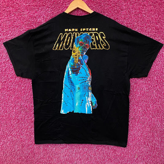 Mark Spears Hellvis Horror Black Tshirt size XL