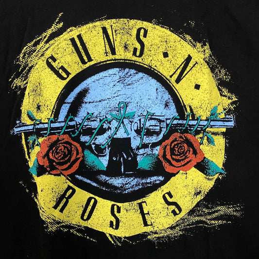 Guns N' Roses Bad Obsession Gun Logo T-Shirt OS