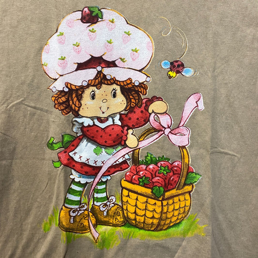 Strawberry Shortcake Cottage Core Vintage Style T-Shirt Size XL