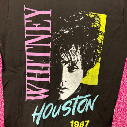 Whitney Houston 1987 Alternate Album Art Dance Pop Tee M