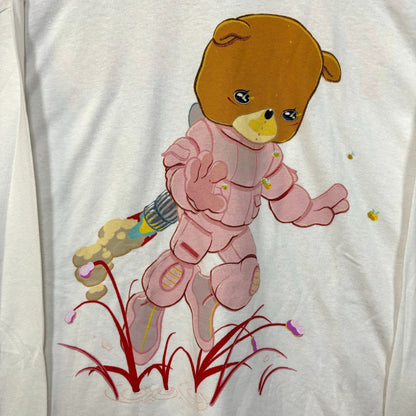 Pink Sweat$ Rocket Bear Pink Planet Soul Hip Hop Long Sleeve M/L