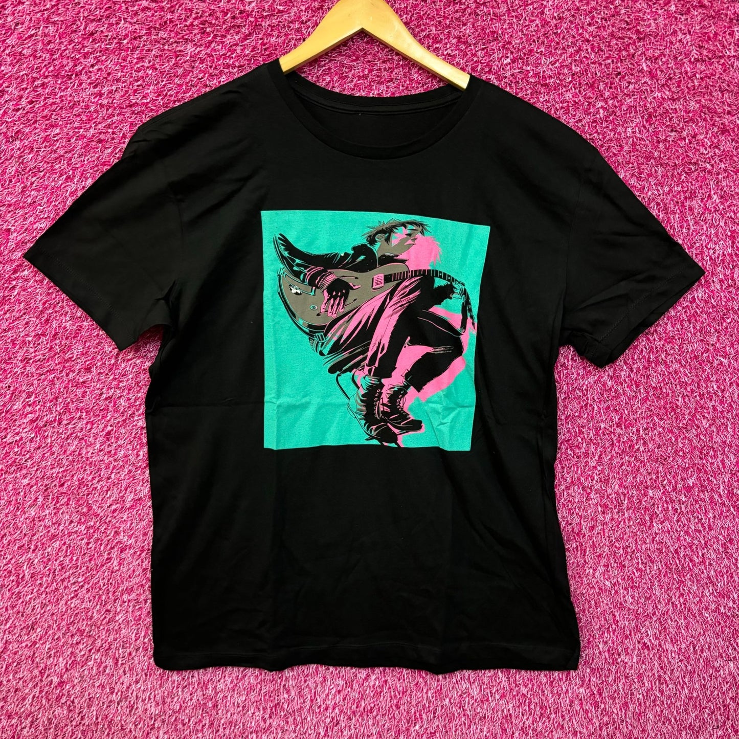 Gorillaz The Now Now 2-D Album Cover Art Indie Rock Tee XL