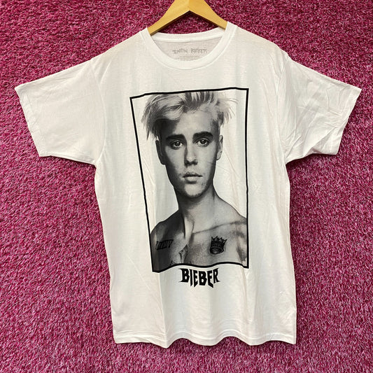 Justin Bieber Purpose Album Cover T-Shirt XL