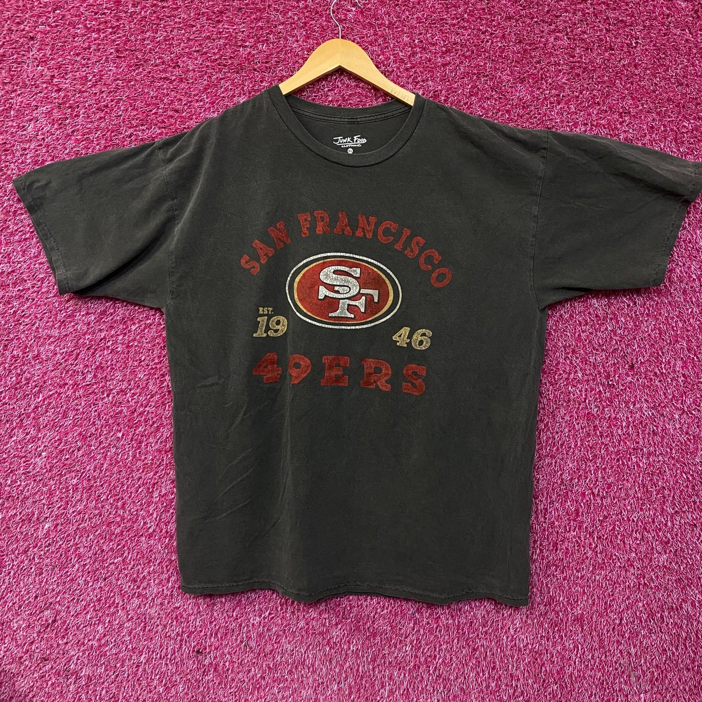 Junk Food Clothing San Francisco 49ers Graphic T-Shirt XL