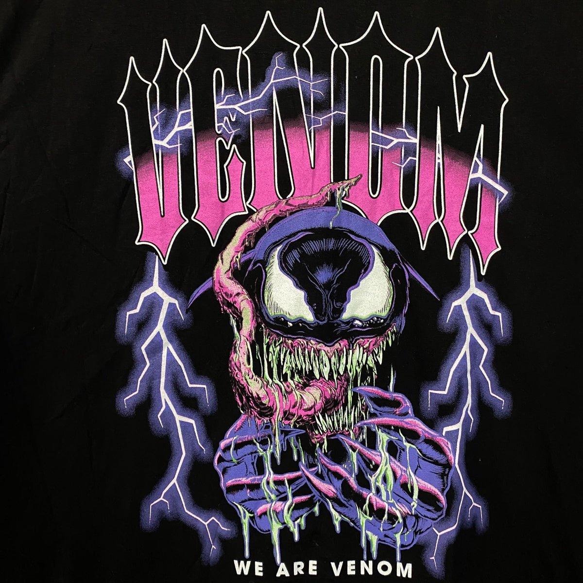 Marvel Venom Anti-Hero Symbiote We Are Venom Razor Teeth T-Shirt XL
