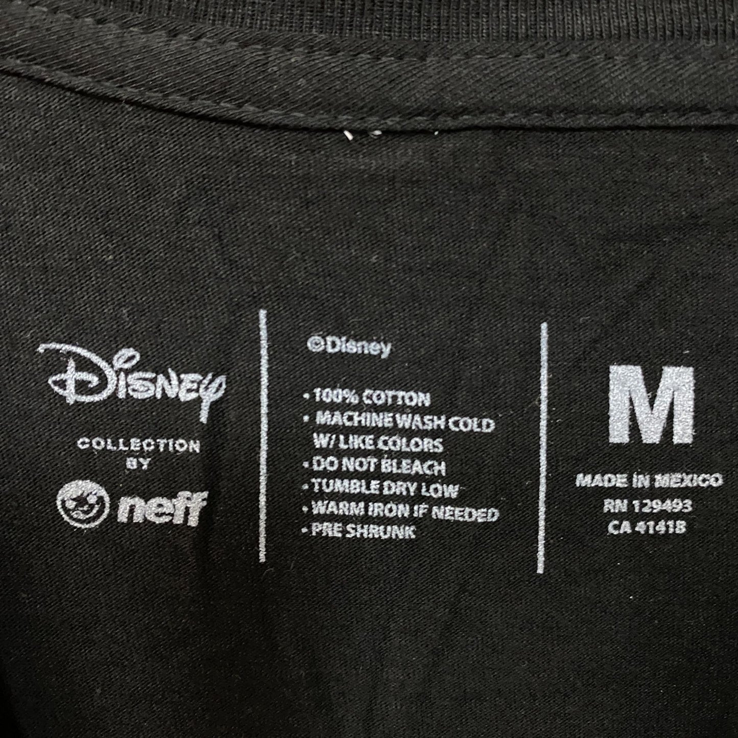 Neff x Disney Mickey Mouse Tropical Beach Graphic Tee T-Shirt Medium