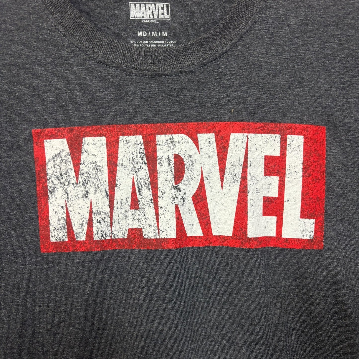 Marvel logo Tshirt size medium