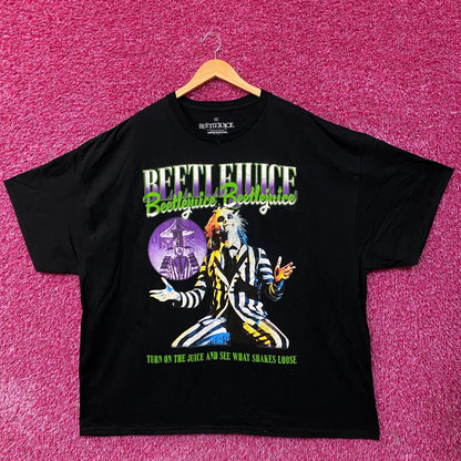 Beetlejuice Triple B Name Classic Movie Graphic Tee 3XL