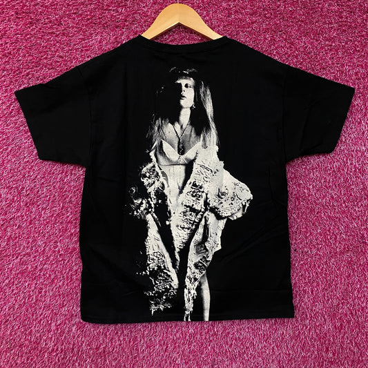 Lady Gaga Black & White Portrait Graphic T-Shirt XS