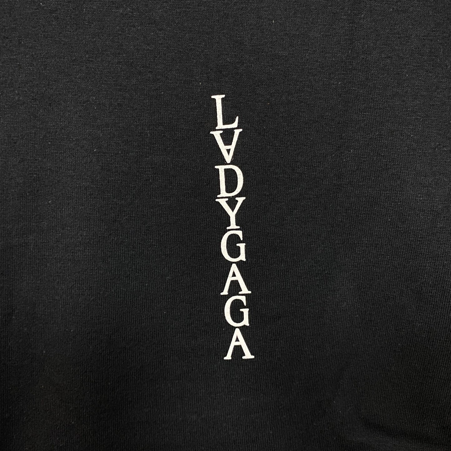 Lady Gaga Black & White Portrait Graphic T-Shirt XS