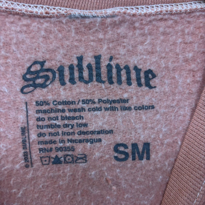 Sublime 40 oz to Freedom Sun Ska Band Crewneck Sweater Small