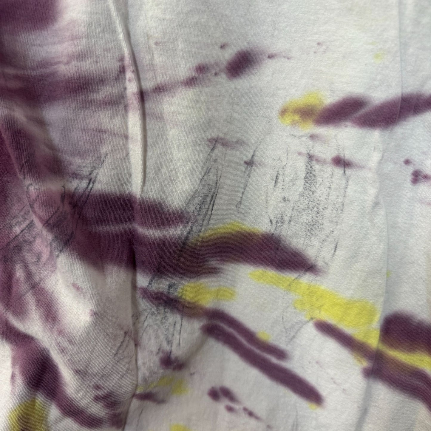 The Rolling Stones Psychedelic Hot Lips Rock Band Tie Dye M