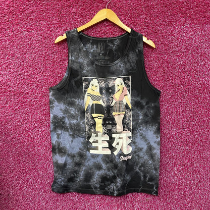 Seishi Four Eyes Gray Street Wear Tank Top XL