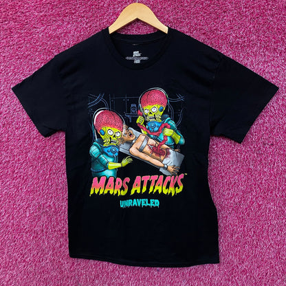 Mars Attacks "Unraveled" Graphic T-Shirt Medium