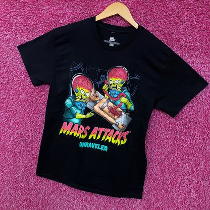 Mars Attacks "Unraveled" Graphic T-Shirt Medium