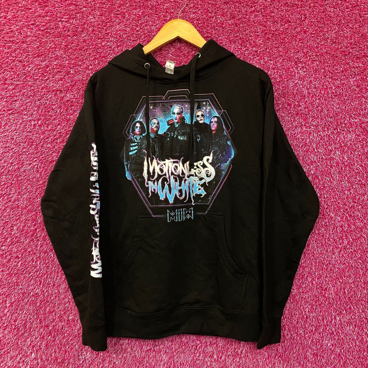 Motionless in white trinity of terror tour 2022 hoodie size Small