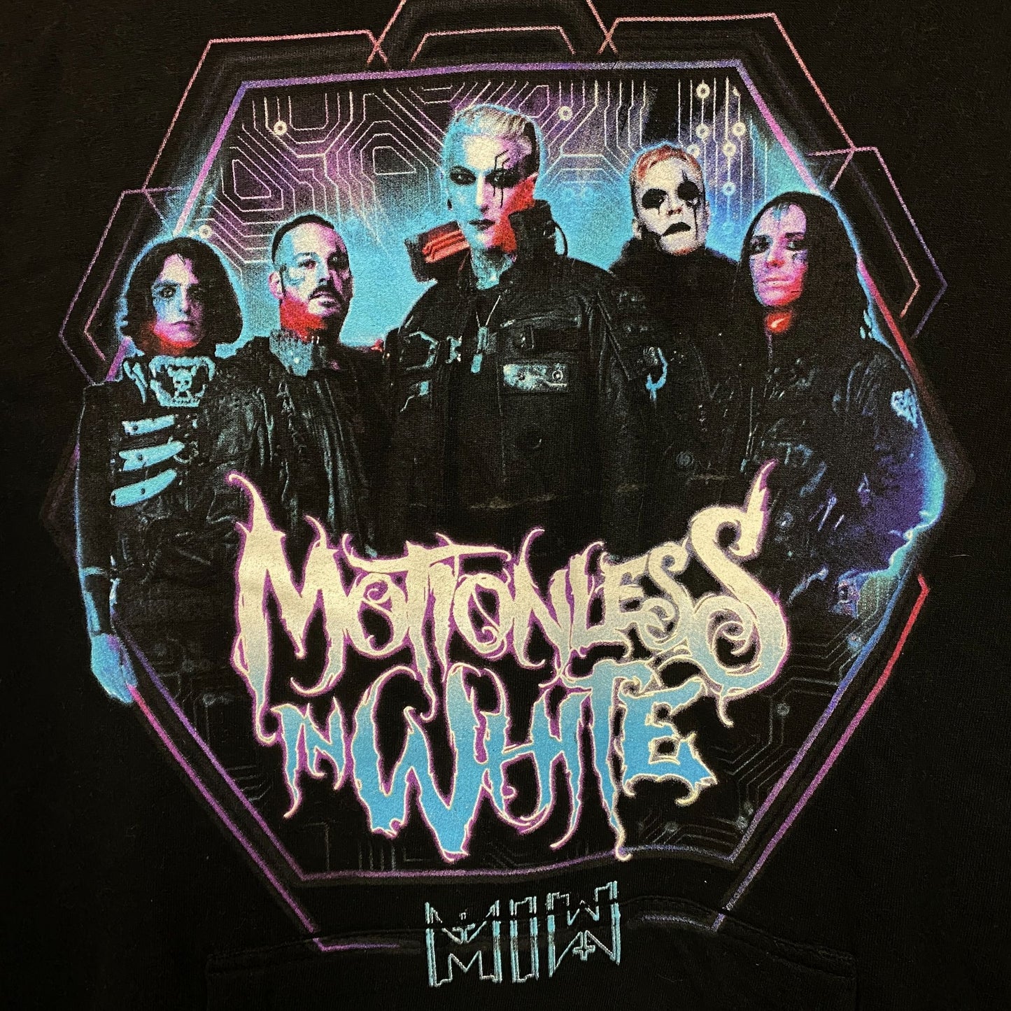 Motionless in white trinity of terror tour 2022 hoodie size Small