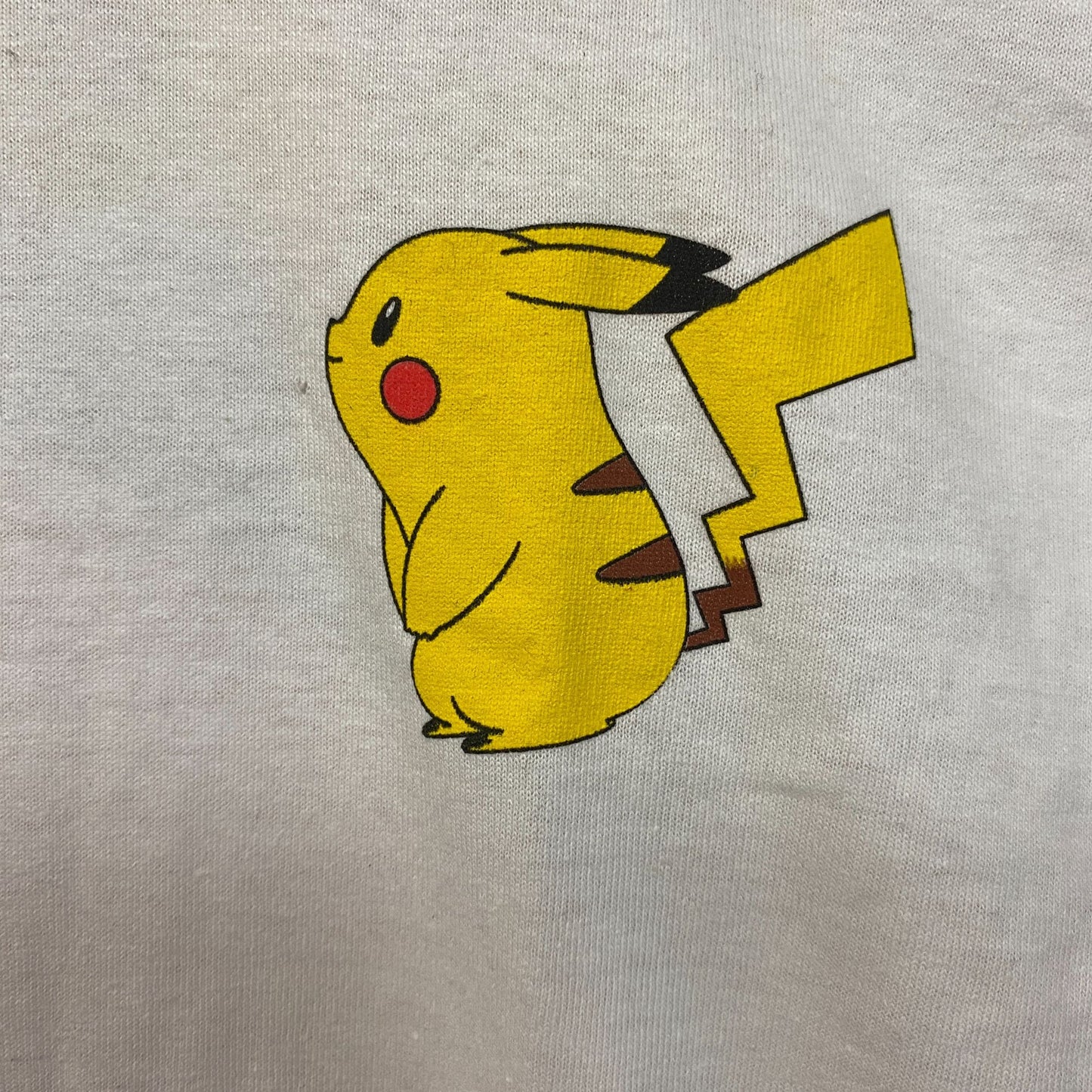 Pokemon Pikachu 025 Japanese Lettering T-Shirt Medium