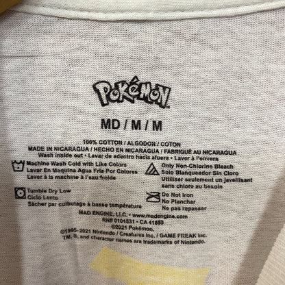 Pokemon Pikachu 025 Japanese Lettering T-Shirt Medium