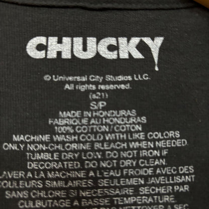 Chunky Child's Play Crazy AF Graphic Design T-Shirt Small